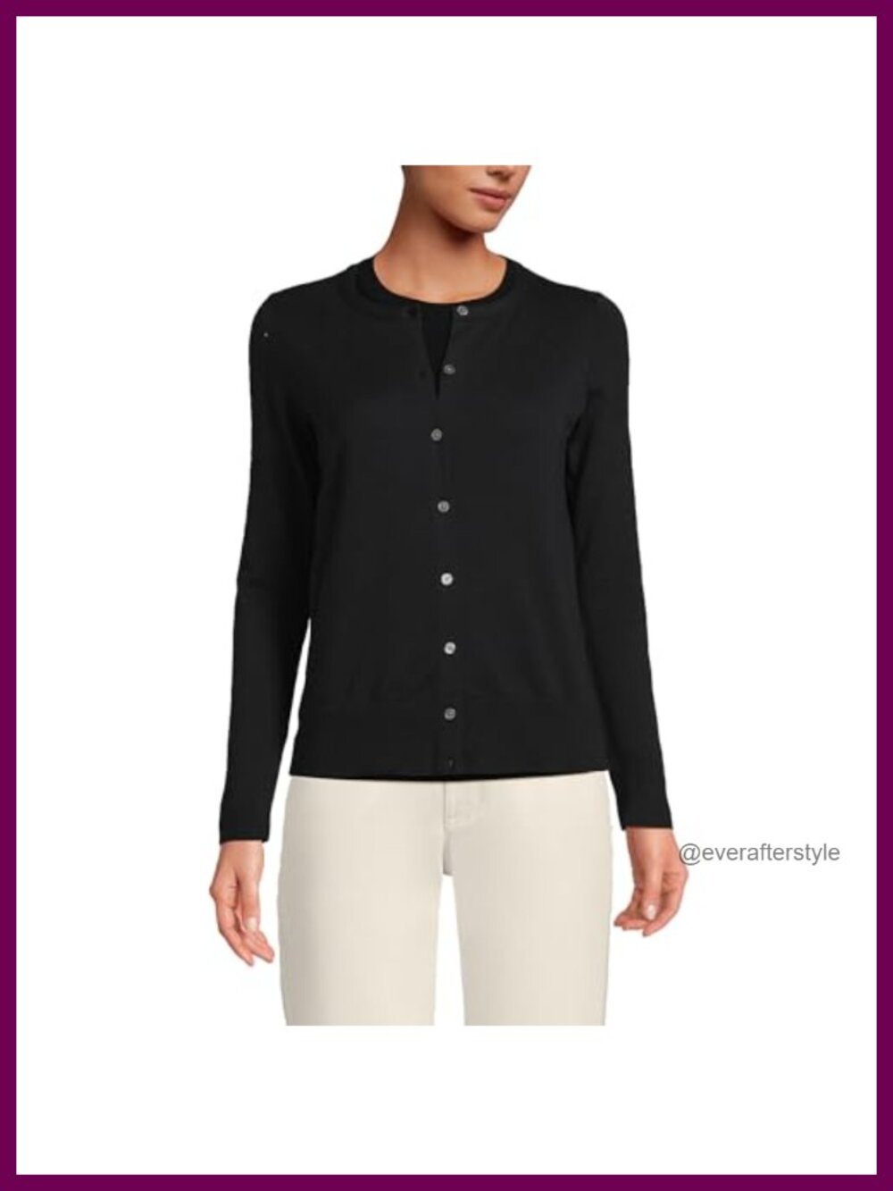 Fine Gauge Cotton Cardigan Button Down Long Sleeve